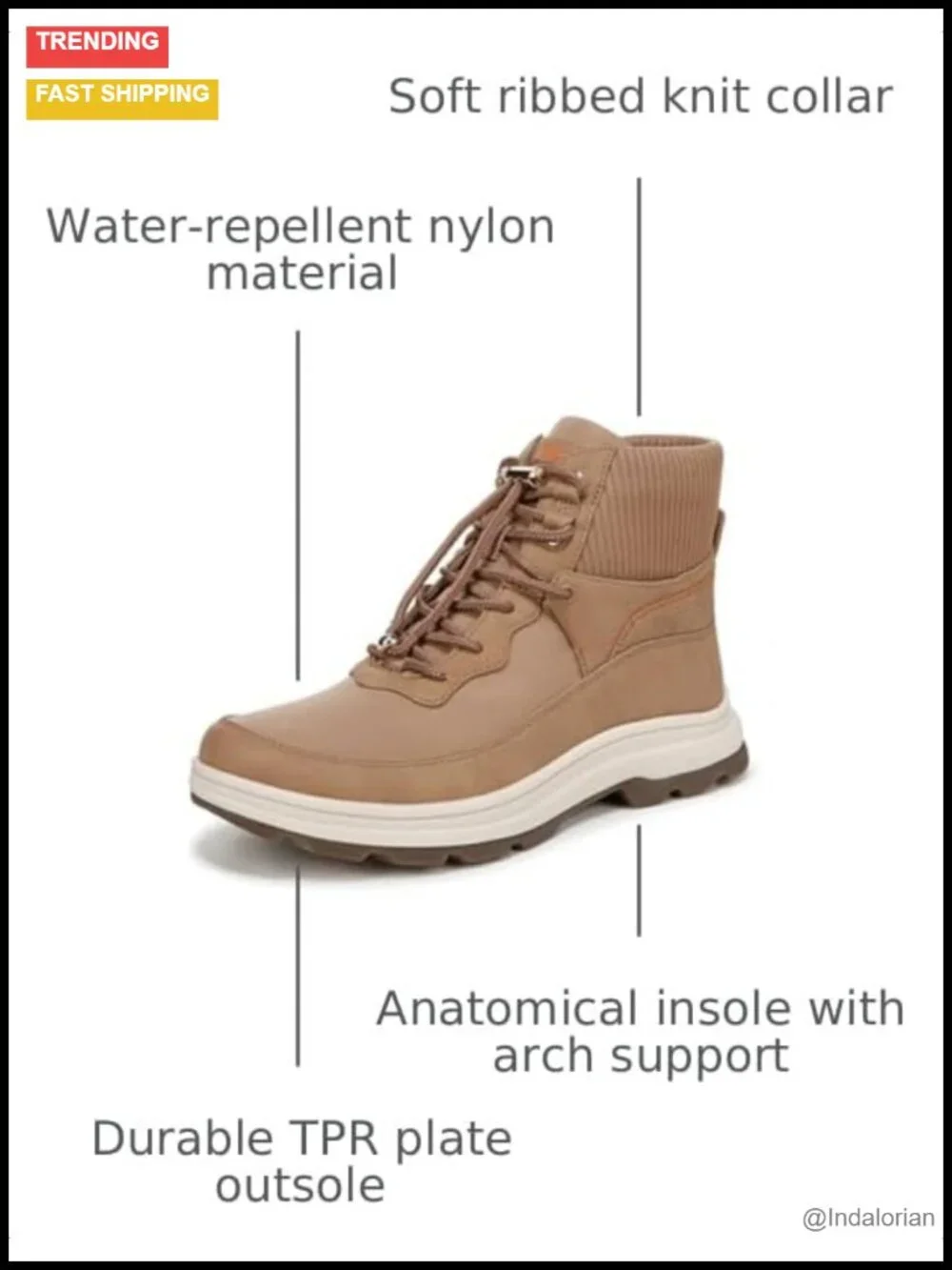Winter Boots with RE-ZORB Cushioning